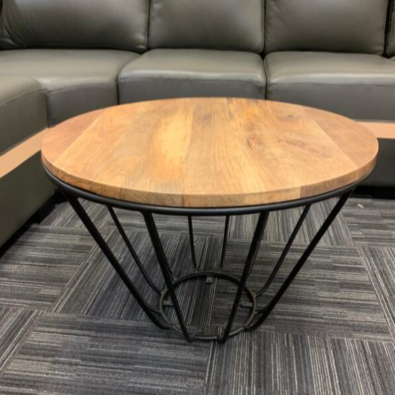 Round Coffee Table, Mango Wood – Home Decoration Australia