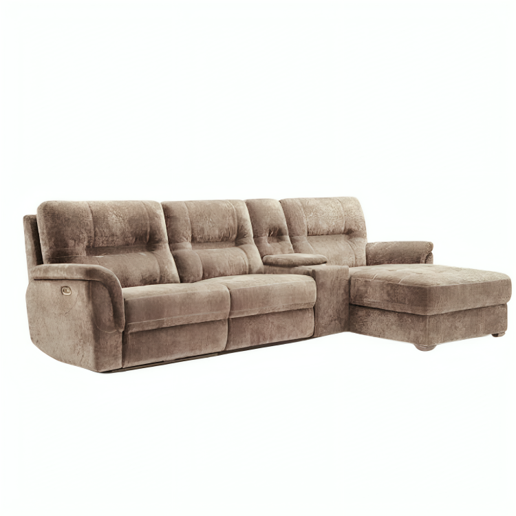 PRE ORDER & SAVE Hudson 3 Seater Electric Recliner with Chaise