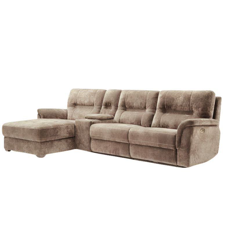 PRE ORDER & SAVE Hudson 3 Seater Electric Recliner with Chaise