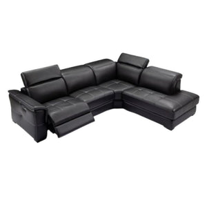 PRE ORDER & SAVE Phoenix Genuine Leather 1E Recliner L Shaped Sofa