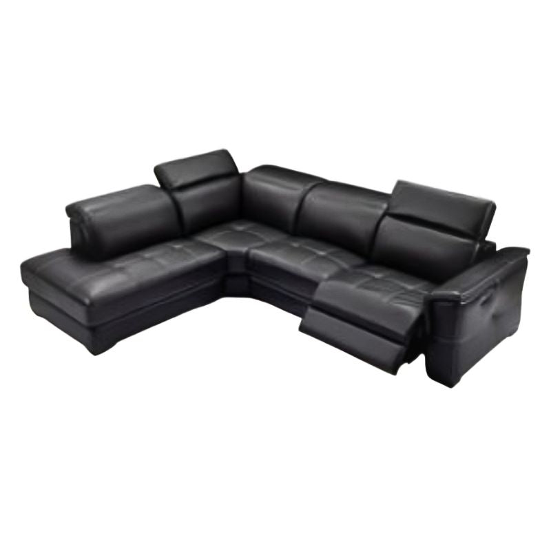 Phoenix Genuine Leather 1E Recliner L Shaped Sofa