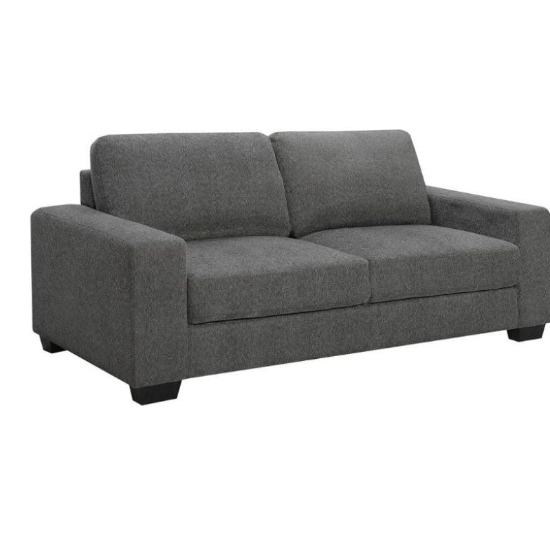CLEARANCE SALE Brooks 3 Seater Fabric Sofa Dark Grey