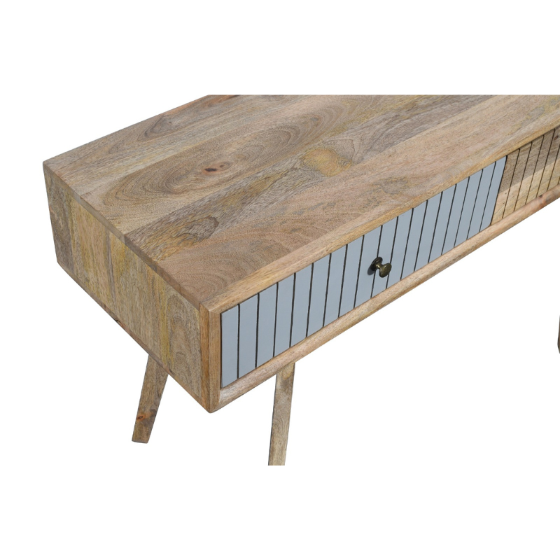 Forrest 2 Drawer Console Table, Mango Wood