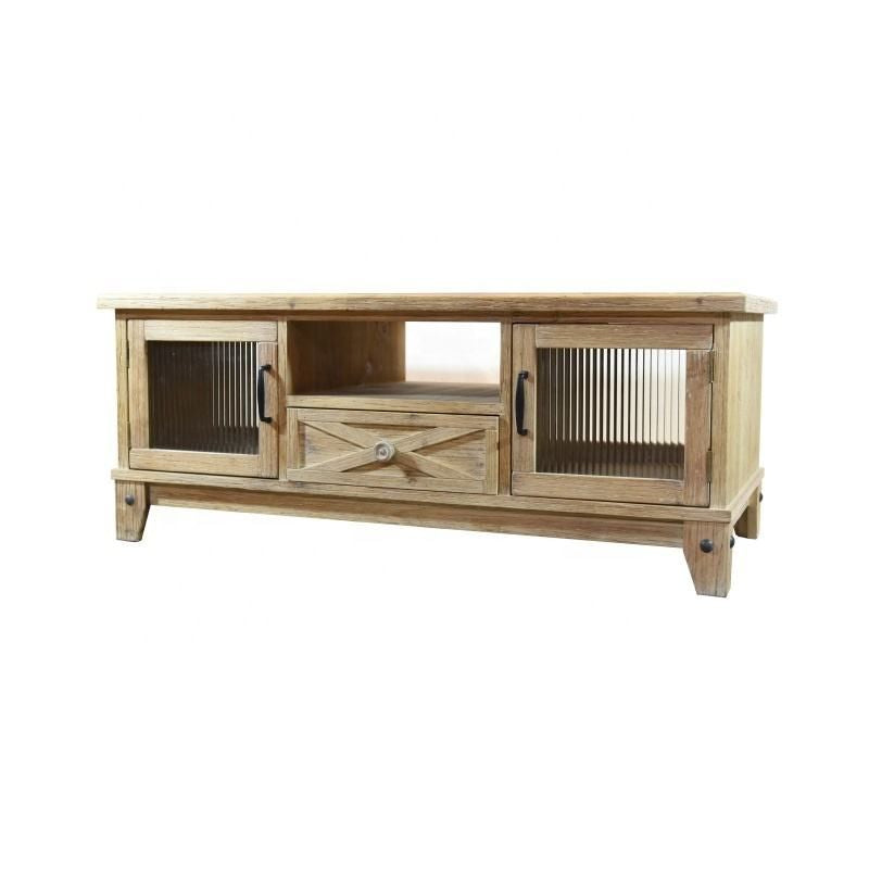 Wooden Coffee Table Cabinet With 2 Drawers & Two cupboards