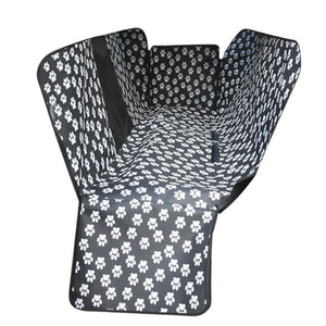 SUMMER SALE Waterproof Pet Car Seat Cover Hammock Black With Mesh Window
